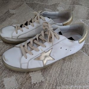 Golden Goose - Superstar Sneakers white/gold sz 41